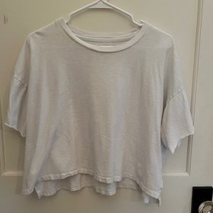 aerie cropped shirt